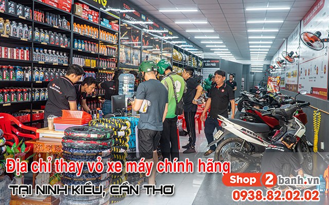 Địa chỉ thay vỏ lốp xe máy tại tân an cần thơ giá tốt - 1