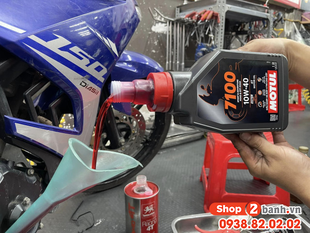 Nhớt motul 7100 10w40 4t 1l - 4