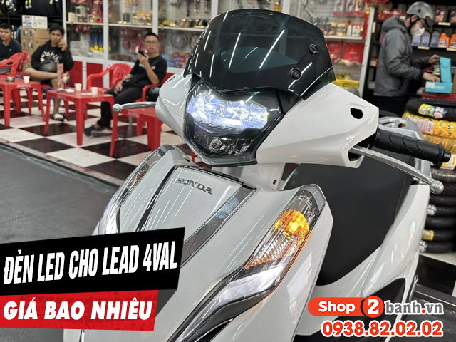 Có nên thay đèn led 2 tầng cho xe lead 4val không giá bao nhiêu - 1