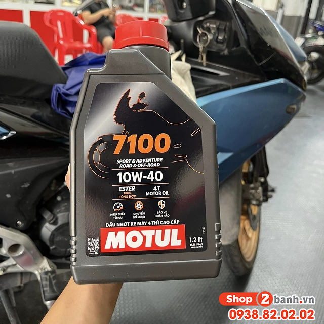 Nhớt motul 7100 10w40 1l2 - 3
