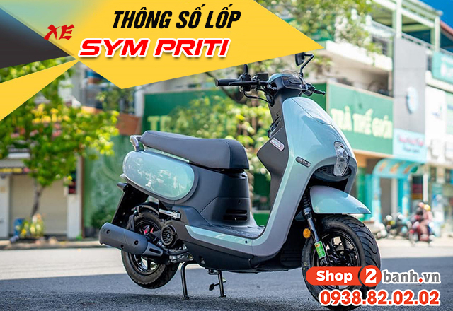 Thông số lốp xe priti 125 bao nhiêu nên thay vỏ nào phù hợp - 1