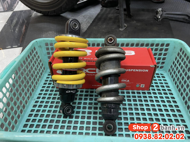 Phuộc rcb m2 cho exciter 150 chính hãng cao 208mm - 2
