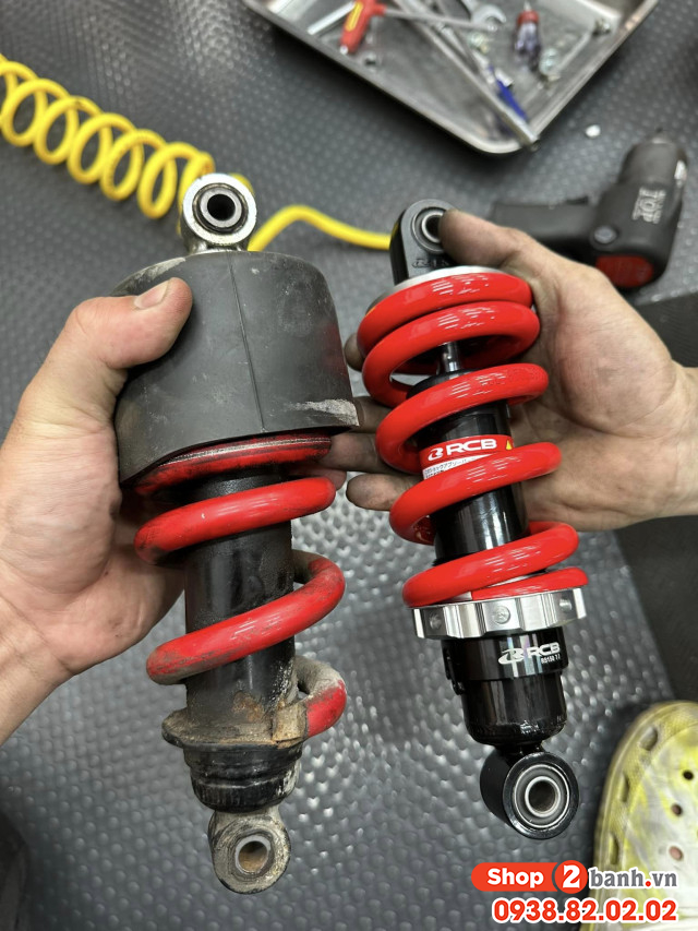Phuộc rcb m2 cho winner sonic chính hãng cao 225mm - 3
