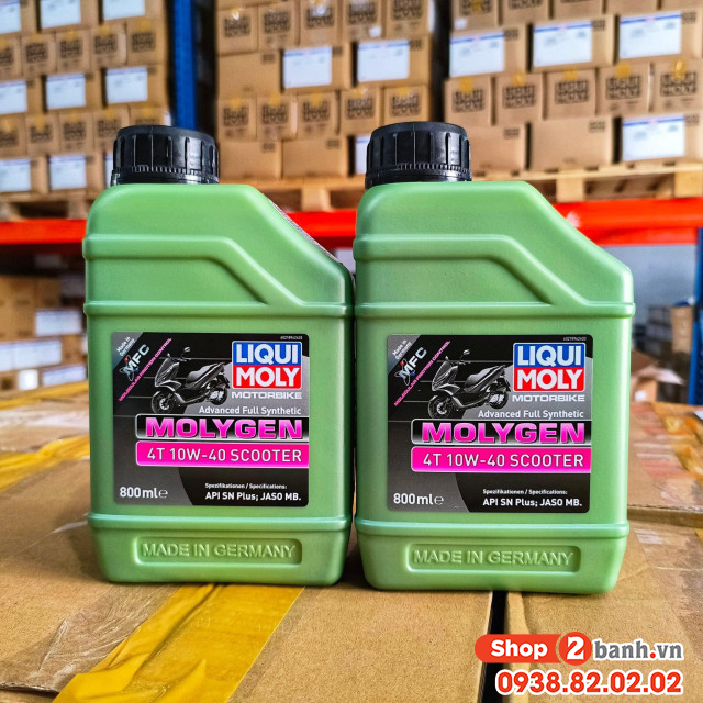 Nhớt liqui moly molygen scooter 10w40 08l - 1