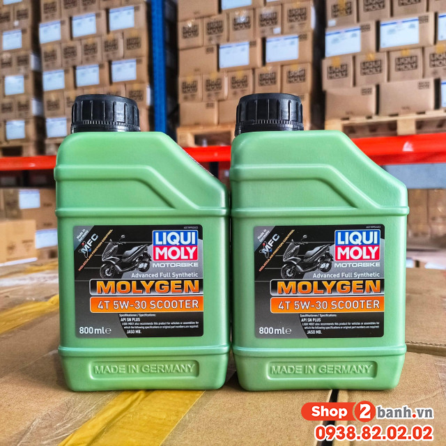 Nhớt liqui moly molygen scooter 5w30 08l - 1