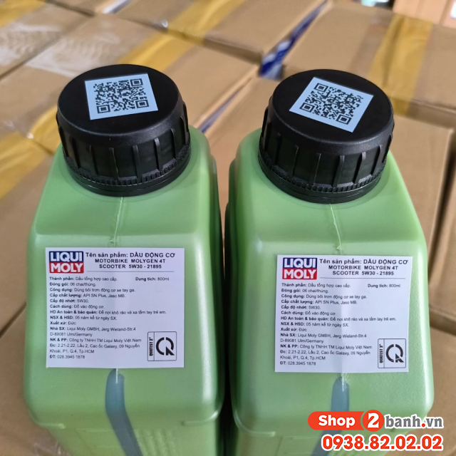 Nhớt liqui moly molygen scooter 5w30 08l - 2