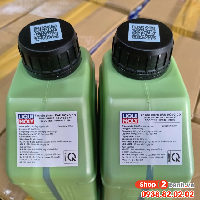 Nhớt liqui moly molygen scooter 10w40 08l - 4
