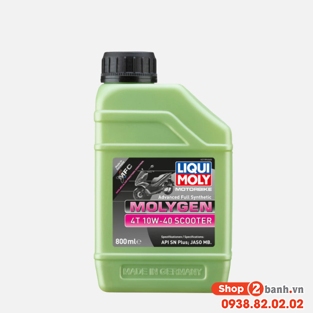 Nhớt liqui moly molygen scooter 10w40 08l - 2