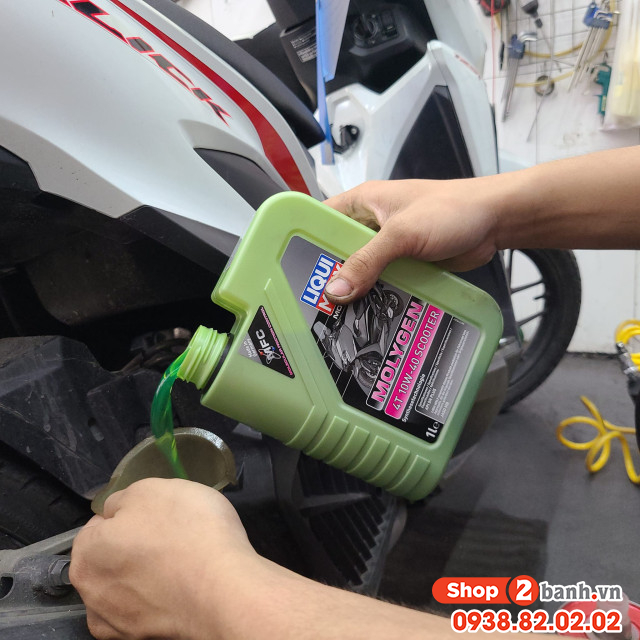 Nhớt liqui molygen scooter 10w40 1l - 4