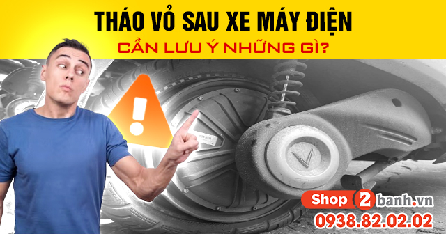 Tháo vỏ sau xe máy điện cần lưu ý những gì - 1