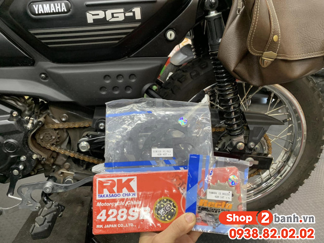 Thay nhông sên dĩa yamaha pg-1 dịp cuối năm cần lưu ý gì - 2