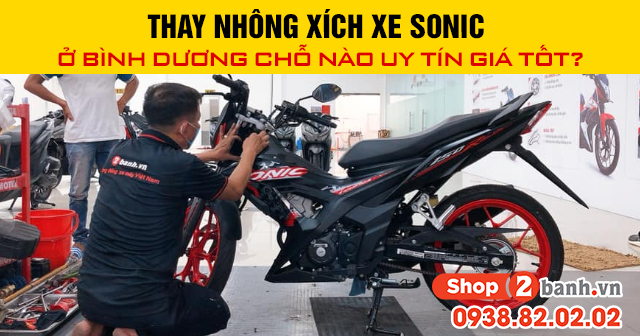 Thay nhông xích xe sonic ở bình dương chỗ nào uy tín giá tốt - 1