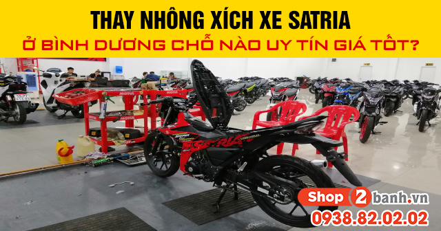 Thay nhông xích xe satria ở bình dương chỗ nào uy tín giá tốt - 1