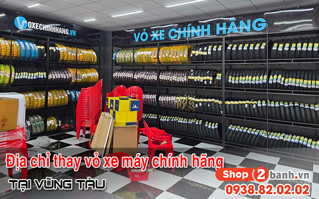 Địa chỉ thay vỏ lốp xe máy tại vũng tàu giá tốt - 1