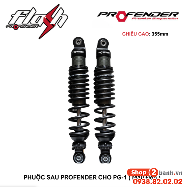 Phuộc profender flash series cho yamaha pg-1 chính hãng - 2