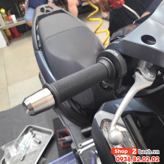 Cùm tăng tốc domino 2 dây ga dưới màu đen chính hãng - 5