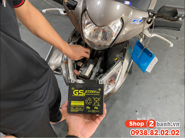 Bình ắc quy gs gtz6v - 5