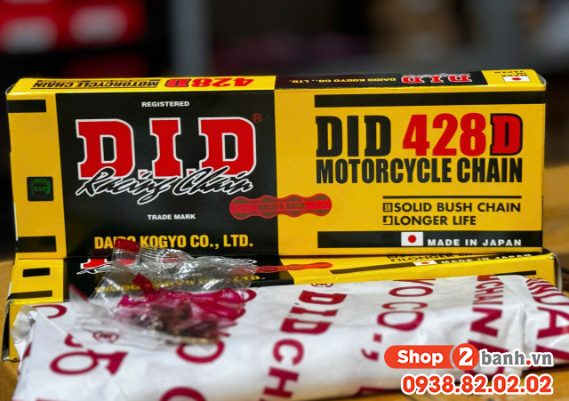 Sên vàng did 9 ly 428d 124 mắc chính hãng - 1