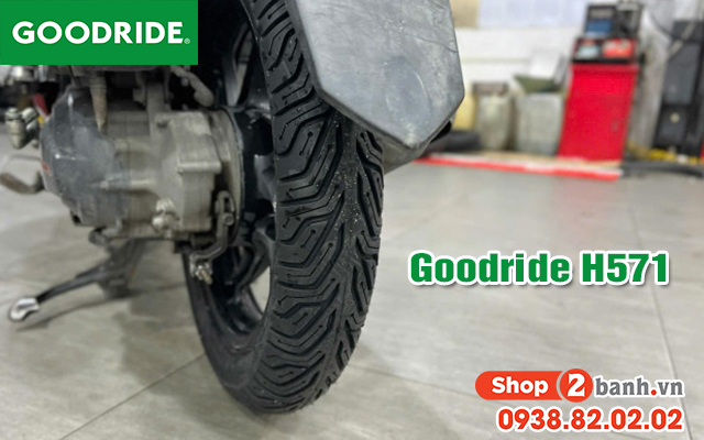 Vỏ goodride h571 cho xe vario có bám đường tốt không  - 2