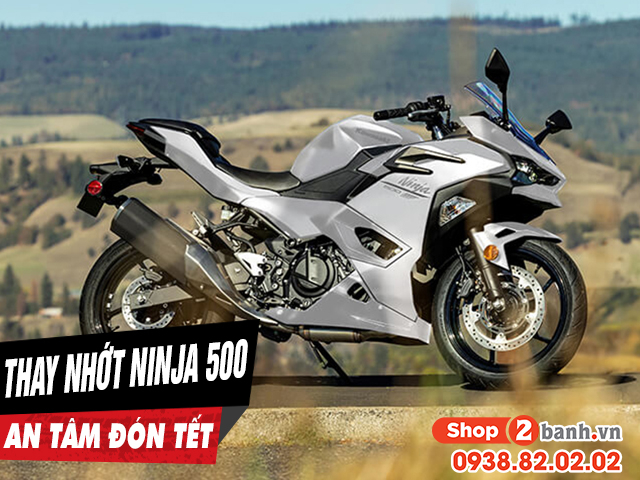 Chọn dầu nhớt tốt cho ninja 500 thay dịp cuối năm an tâm đón tết 2026 - 1