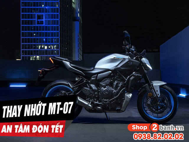 Chọn dầu nhớt tốt cho yamaha mt-07 thay dịp cuối năm an tâm đón tết 2026 - 1