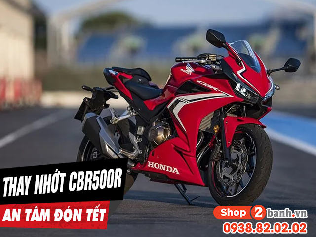 Chọn dầu nhớt tốt cho cbr500r thay dịp cuối năm an tâm đón tết 2026 - 1