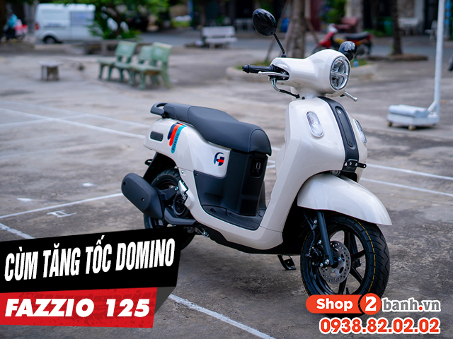 Xe fazzio 125 thay cùm tăng tốc domino có phù hợp - 1
