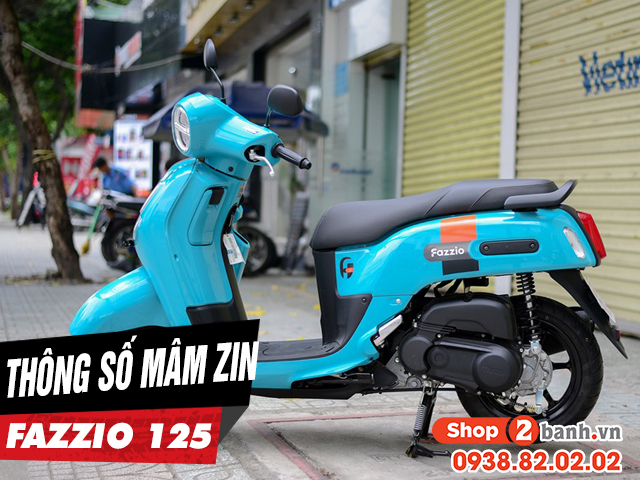 Thông số mâm zin yamaha fazzio 125 là bao nhiêu  - 1