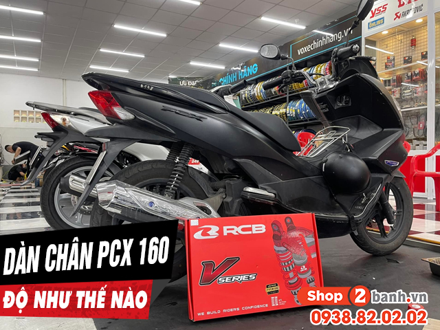 Tư vấn dàn chân honda pcx 160 độ như thế nào đẹp - 1