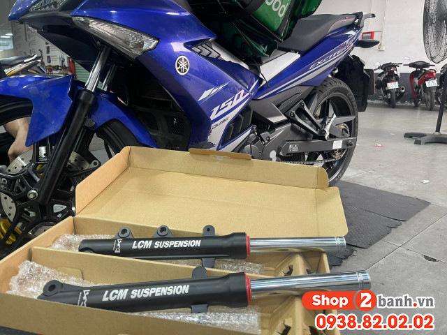 Phuộc trước lcm ty bạc cho exciter 150 ty phuộc 26mm - 3