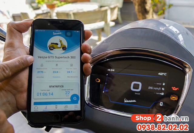 Ứng dụng piaggio mia là gì cách sử dụng kết nối với xe liberty - 2