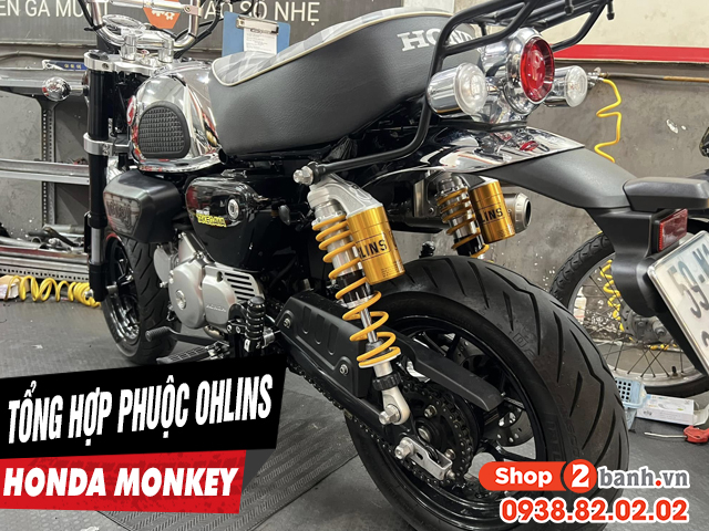 Phuộc ohlins cho xe honda mokey loại nào chạy nhún êm - 1