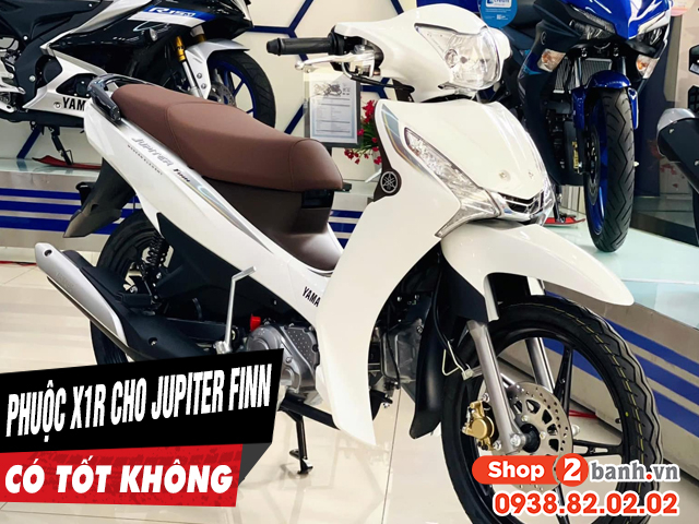 Tư vấn lên phuộc sau x1r cho xe jupiter finn có tốt không - 1