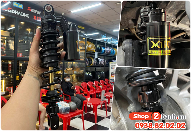 Tư vấn xe vario 160 lên phuộc sau x1r bình dầu có tốt không - 2