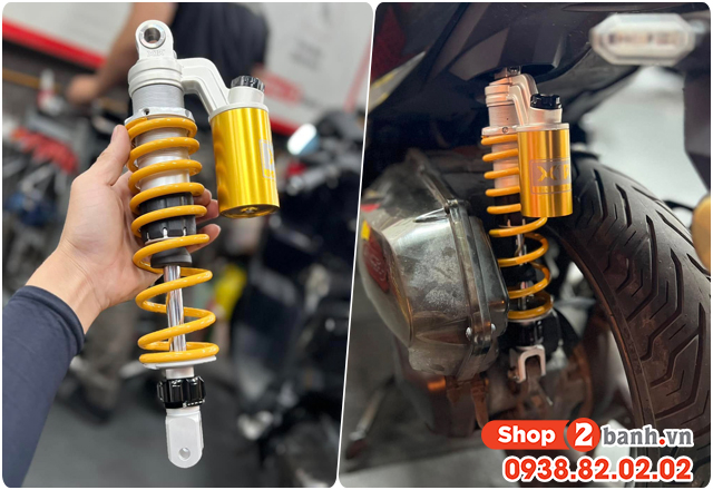 Tư vấn xe vario 160 lên phuộc sau x1r bình dầu có tốt không - 3