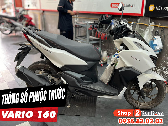Phuộc trước vario 160 có đường kính ty phuộc là bao nhiêu - 1