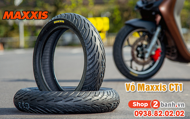 Vỏ maxxis ct1 có tốt không dùng cho xe máy nào phù hợp - 1