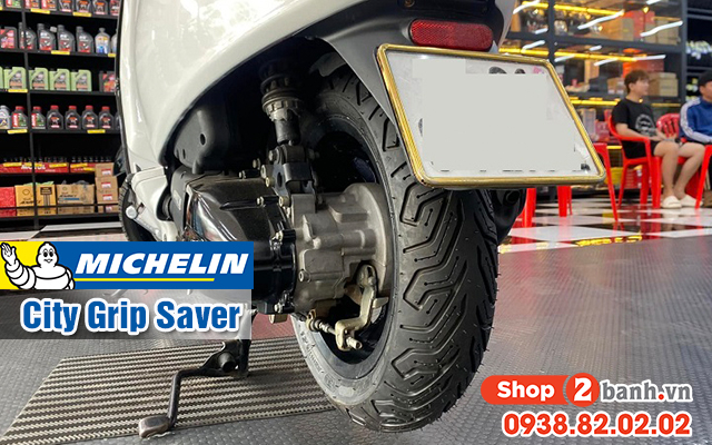 Vỏ michelin city grip saver cho vespa sprint có bám đường tốt không  - 2