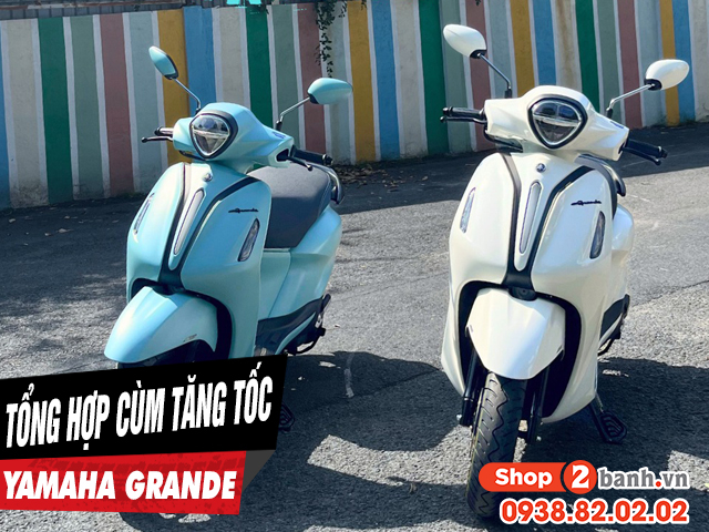 Tổng hợp cùm tăng tốc domino cho xe yamaha grande mới hiện nay - 1