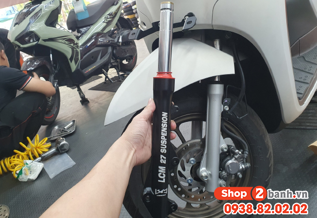 Phuộc trước lead 125 kêu cụp cụp nguyên nhân và cách khắc phục - 3