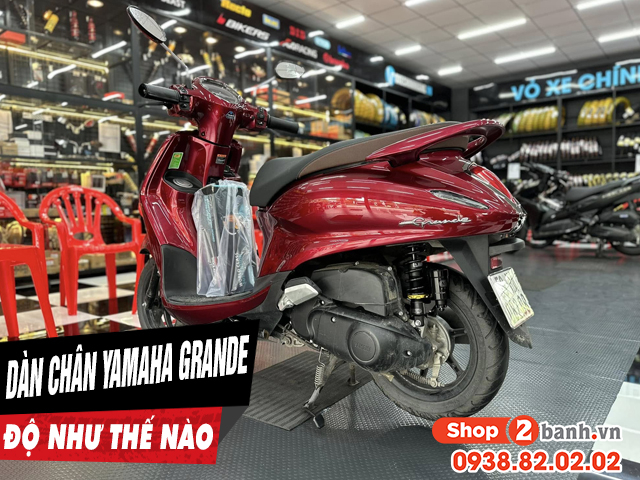 Tư vấn dàn chân xe yamaha grande độ như thế nào đẹp  - 1