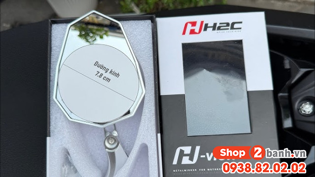 Kính kiểu h2c v5 gắn xe máy có đủ tiêu chuẩn 2026 không - 2