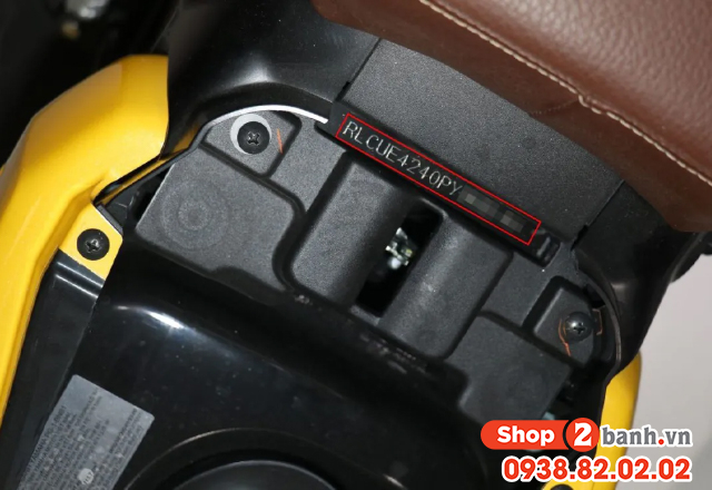 Cách xem số khung số máy xe nmax 155 nằm ở đâu - 2