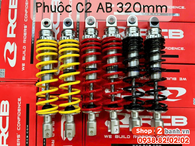 Phuộc rcb c2 cho ab 125-150 các đời 2 val chính hãng - 1