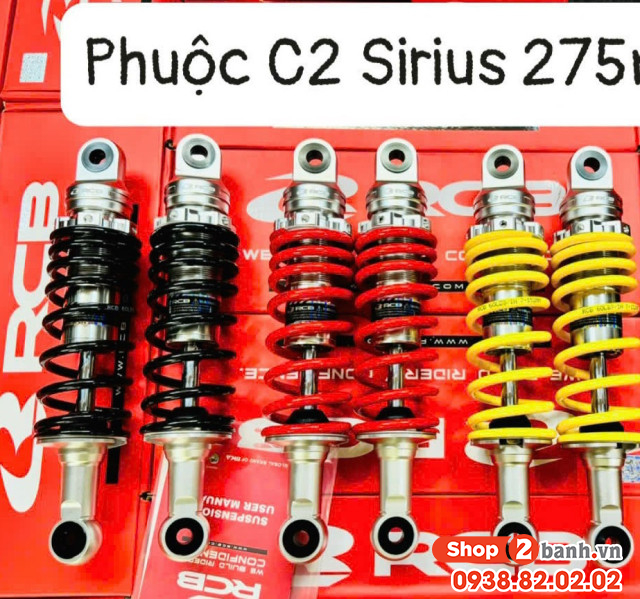 Phuộc rcb c2 cho sirius jupiter chính hãng - 1