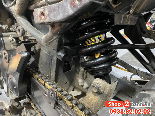 Phuộc rcb m2 ty vàng cho exciter 135 chính hãng - 7
