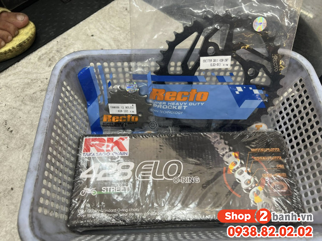 Dĩa recto 39t cho exciter 135 chính hãng - 1