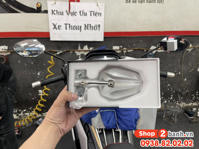 Top 5 kính chiếu hậu đẹp cho fazzio 125 bán chạy shop2banh - 3