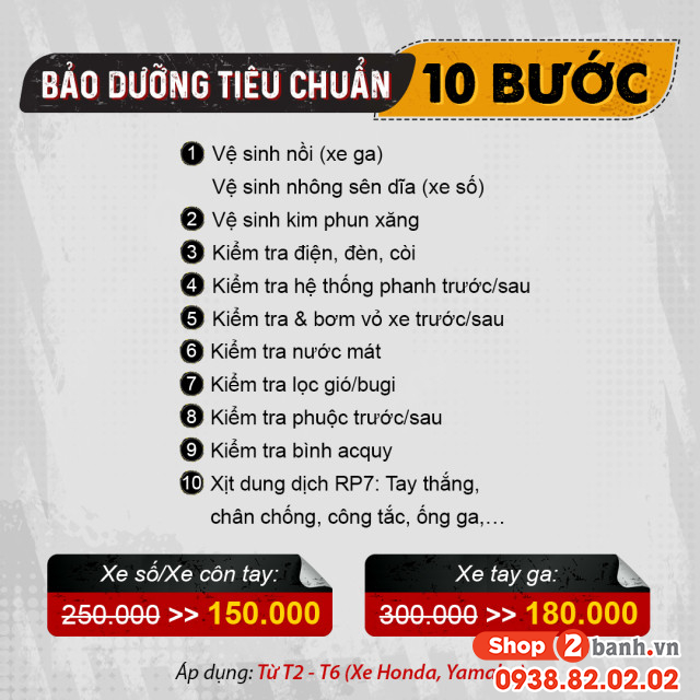 Gói bảo dưỡng xe 32 Win game nhà cái trực tuyến tiêu chuẩn 10 bước - 1