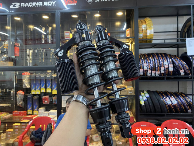 Phuộc profender air series cho ab 125 -160 4val cao 335mm - 2